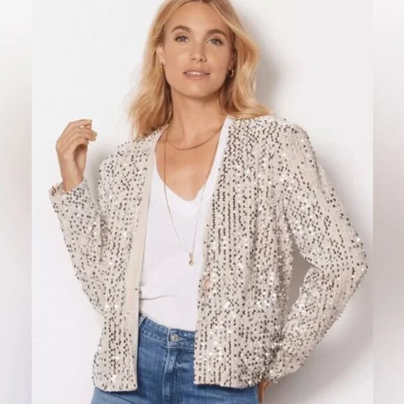 NWT Sanctuary Sequin Embellished Jacket Size XL - Picture 4 of 6